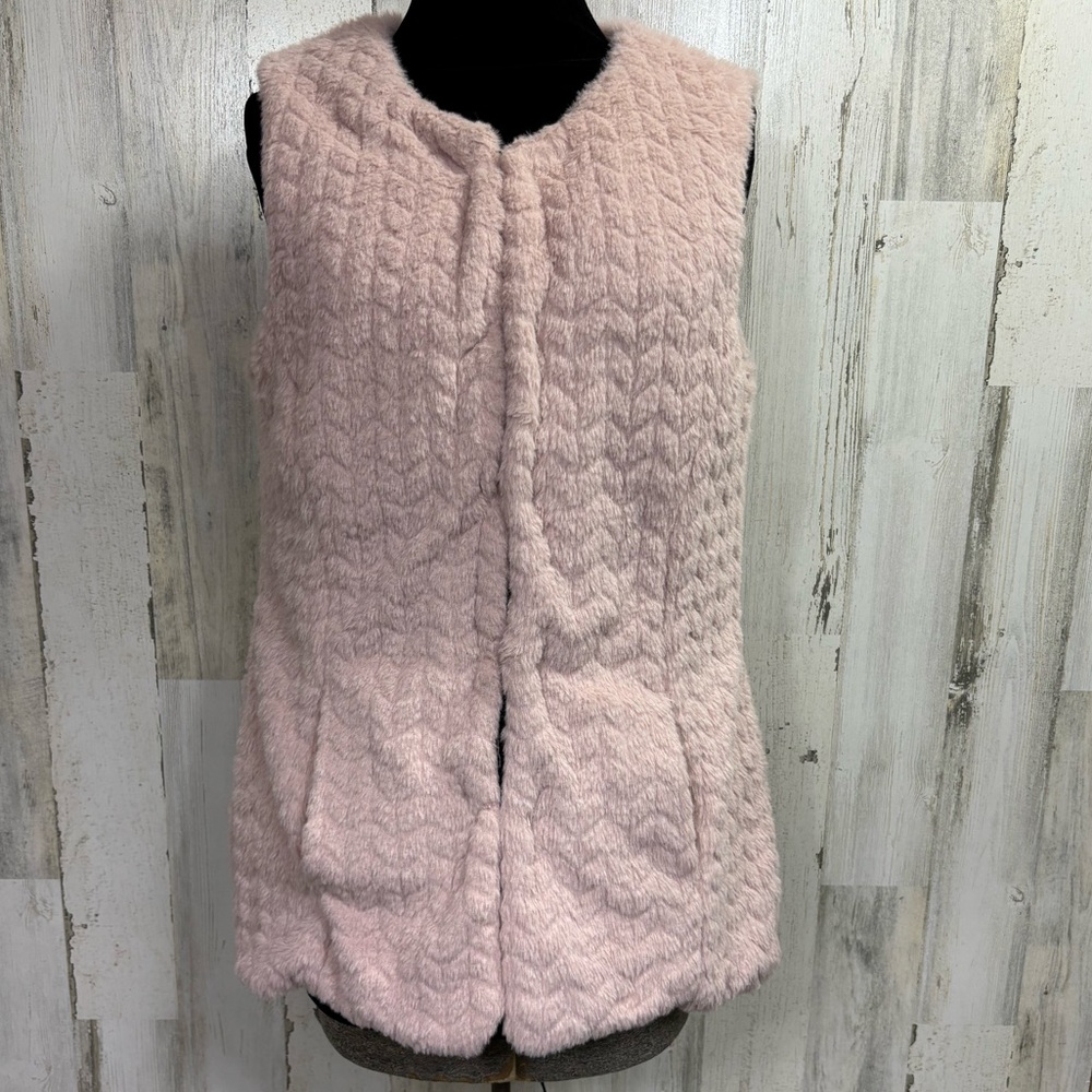 Activology Soft Pink Fleece‎ Quilted Vest
